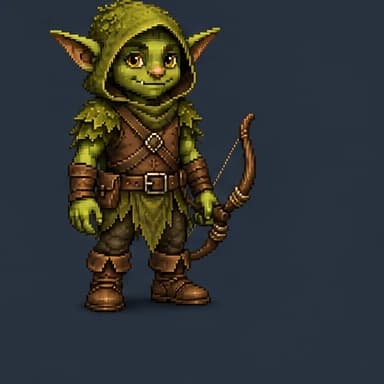 Fronte sinistro del ranger goblin